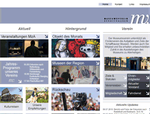Tablet Screenshot of museumsverein-sh.ch